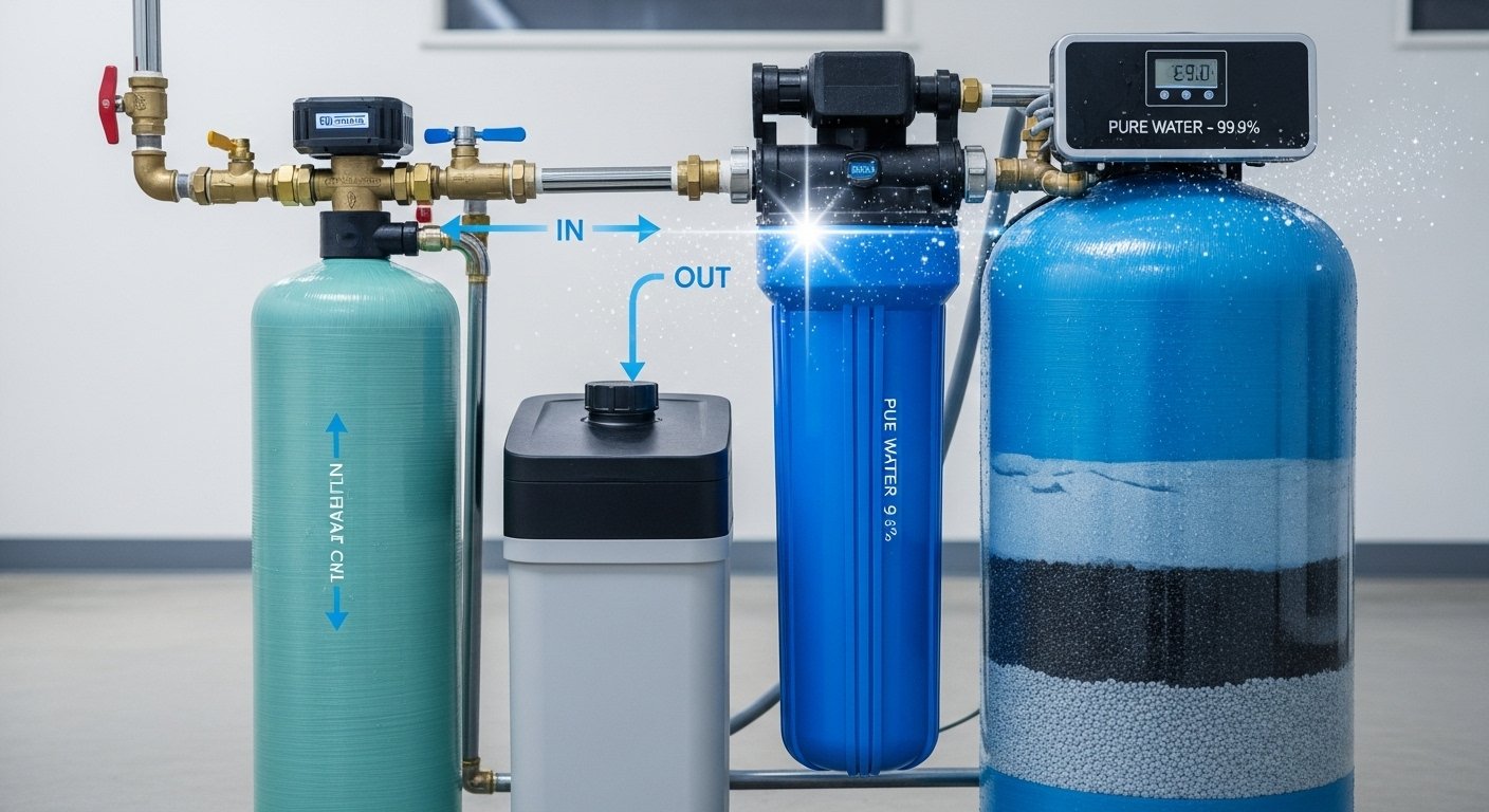 Best Whole House Filter & Salt-Free Softener Combos